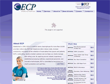 Tablet Screenshot of 4ecp.com